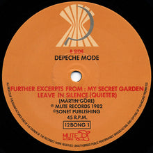 Load image into Gallery viewer, Depeche Mode : Leave In Silence (12", Single, Tex)