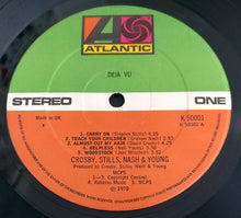 Load image into Gallery viewer, Crosby, Stills, Nash & Young : Déjà Vu (LP, Album, RE, Gat)