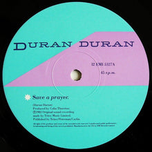 Load image into Gallery viewer, Duran Duran : Save A Prayer (12", Single, Blu)
