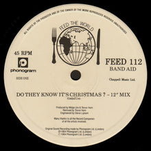 Load image into Gallery viewer, Band Aid : Do They Know It's Christmas? (12", Single, PRS)