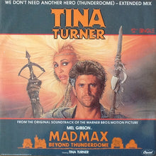 Load image into Gallery viewer, Tina Turner : We Don't Need Another Hero (Thunderdome) - Extended Mix (12", Single)