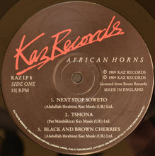 Load image into Gallery viewer, Various : African Horns (LP, Comp)