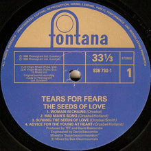 Load image into Gallery viewer, Tears For Fears : The Seeds Of Love (LP, Album)