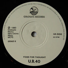 Load image into Gallery viewer, U.B. 40* : King / Food For Thought (7", Single, Sol)