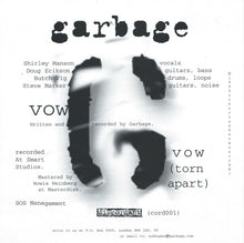 Load image into Gallery viewer, Garbage : Vow (7", Single, Ltd, Met)