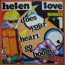 Load image into Gallery viewer, Helen Love : Does Your Heart Go Boom (7", Red)