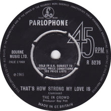 Load image into Gallery viewer, The In Crowd (2) : That's How Strong My Love Is (7", Single)