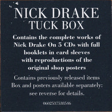 Load image into Gallery viewer, Nick Drake : Tuck Box (CD, Album, RE, RM + CD, Album, RE, RM + CD, Album,)