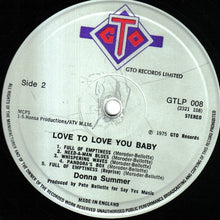 Load image into Gallery viewer, Donna Summer : Love To Love You Baby (LP, Album, Pho)