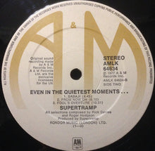 Load image into Gallery viewer, Supertramp : Even In The Quietest Moments... (LP, Album)