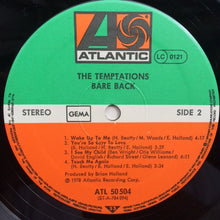 Load image into Gallery viewer, The Temptations : Bare Back (LP, Album)