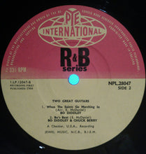 Load image into Gallery viewer, Bo Diddley / Chuck Berry : Two Great Guitars (LP, Album, Mono)