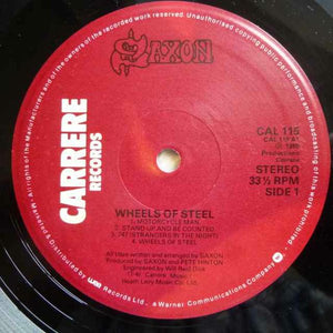 Saxon : Wheels Of Steel (LP, Album)