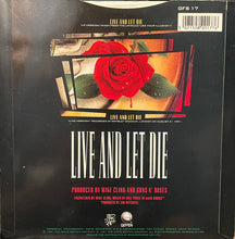 Load image into Gallery viewer, Guns N' Roses : Live And Let Die (7", Single, Sil)