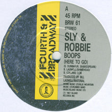 Load image into Gallery viewer, Sly & Robbie : Boops (Here To Go) (7", Single)