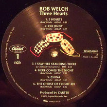 Load image into Gallery viewer, Bob Welch : Three Hearts (LP, Album)