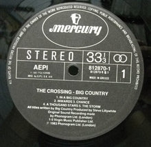 Load image into Gallery viewer, Big Country : The Crossing (LP, Album, Blu)