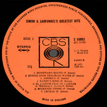 Load image into Gallery viewer, Simon & Garfunkel : Simon And Garfunkel's Greatest Hits (LP, Comp)