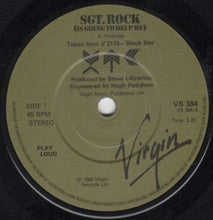 Load image into Gallery viewer, XTC : Sgt. Rock (Is Going To Help Me) (7", Single)