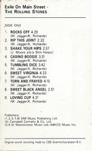 Load image into Gallery viewer, The Rolling Stones : Exile On Main St (Cass, Album, RE)