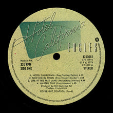 Load image into Gallery viewer, Eagles : Hotel California (LP, Album, Gat)
