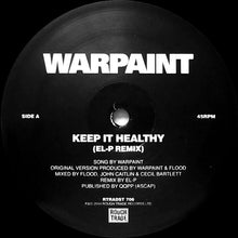 Load image into Gallery viewer, Warpaint : Keep It Healthy / Disco//very (12")