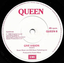 Load image into Gallery viewer, Queen : One Vision (7", Single)