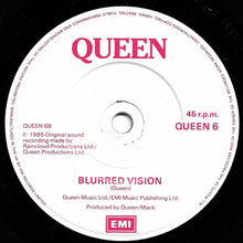 Load image into Gallery viewer, Queen : One Vision (7", Single)