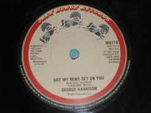 Load image into Gallery viewer, George Harrison : Got My Mind Set On You (7", Single, Thr)