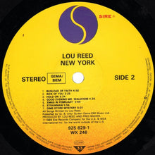 Load image into Gallery viewer, Lou Reed : New York (LP, Album)