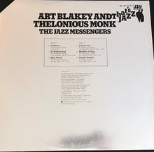 Load image into Gallery viewer, Art Blakey, Thelonious Monk : The Jazz Messengers (LP, Album, RE, Gat)
