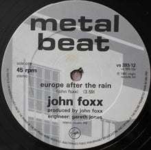 Load image into Gallery viewer, John Foxx : Europe After The Rain (12", Single)