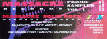 Load image into Gallery viewer, Various : Massacre Records Promo-Sampler Vol. 1 (Cass, Album, Comp, Promo)
