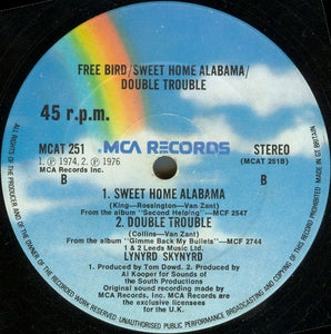 Lynyrd Skynyrd : Freebird (12", Blu)
