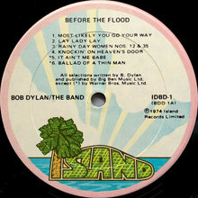 Load image into Gallery viewer, Bob Dylan / The Band : Before The Flood (2xLP, Album)