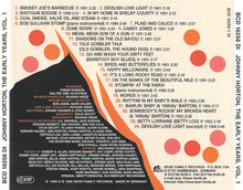 Load image into Gallery viewer, Johnny Horton : The Early Years (4xCD, Comp, RE)