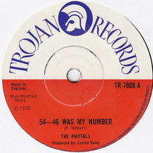 Load image into Gallery viewer, The Maytals / Beverley All Stars* : 54-46 Was My Number (7", Single, Sol)