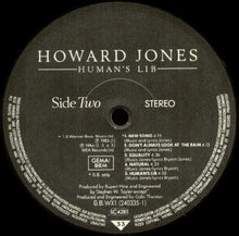 Load image into Gallery viewer, Howard Jones : Human's Lib (LP, Album, Bla)