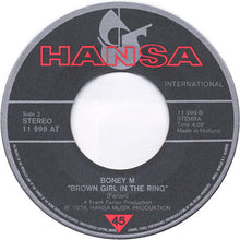 Load image into Gallery viewer, Boney M. : Rivers Of Babylon (7", Single, CBS)