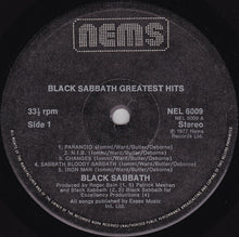 Load image into Gallery viewer, Black Sabbath : Greatest Hits (LP, Comp)