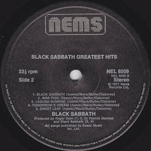 Load image into Gallery viewer, Black Sabbath : Greatest Hits (LP, Comp)