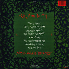 Load image into Gallery viewer, Christian Death : Sex And Drugs And Jesus Christ (LP, Album)