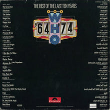 Load image into Gallery viewer, The Who : '64 - '74 / The Best Of The Last Ten Years (2xLP, Comp, Inj)