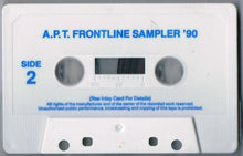 Load image into Gallery viewer, Various : A.P.T. Frontline Sampler 1990 (Cass, Comp)