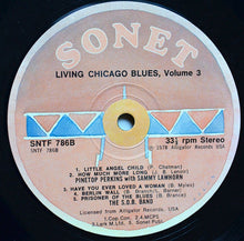 Load image into Gallery viewer, Various : Living Chicago Blues, Volume 3 (LP, Comp, RE)