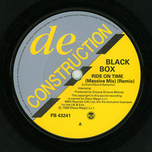 Load image into Gallery viewer, Black Box : Ride On Time (Remix) (7", Single)