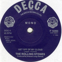 Load image into Gallery viewer, The Rolling Stones : Get Off Of My Cloud (7", Single, Mono)