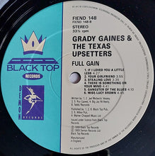 Load image into Gallery viewer, Grady Gaines & The Texas Upsetters : Full Gain (LP, Album)