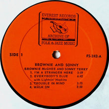 Load image into Gallery viewer, Brownie McGhee & Sonny Terry* : Brownie & Sonny (LP, Album)