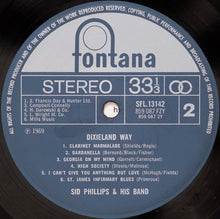 Load image into Gallery viewer, Sid Phillips Band : Dixieland Way (LP)